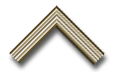 Double chevron gold military rank insignia on a black background