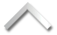 White chevron arrow pointing up on a black background