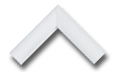 White chevron arrow pointing upwards